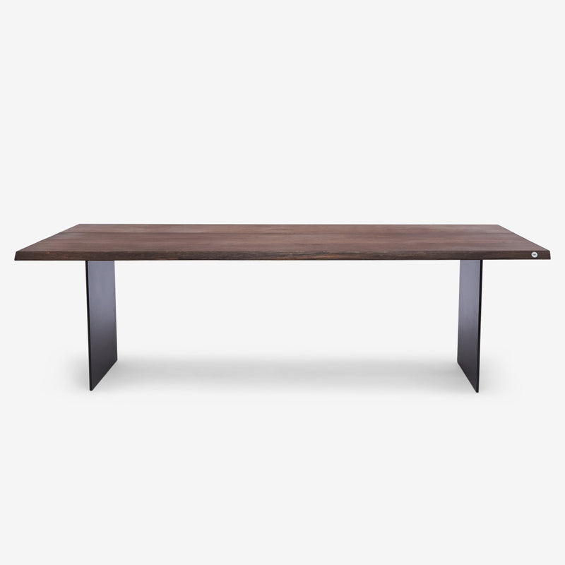 WoodZone WZ.02 plankebord med sort pulverlakeret stålstel