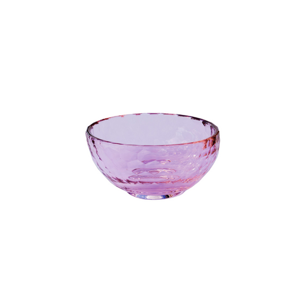 Moud Home STORM krystal skål Pink