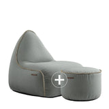 SACKit Cura Lounge Chair & Pouf