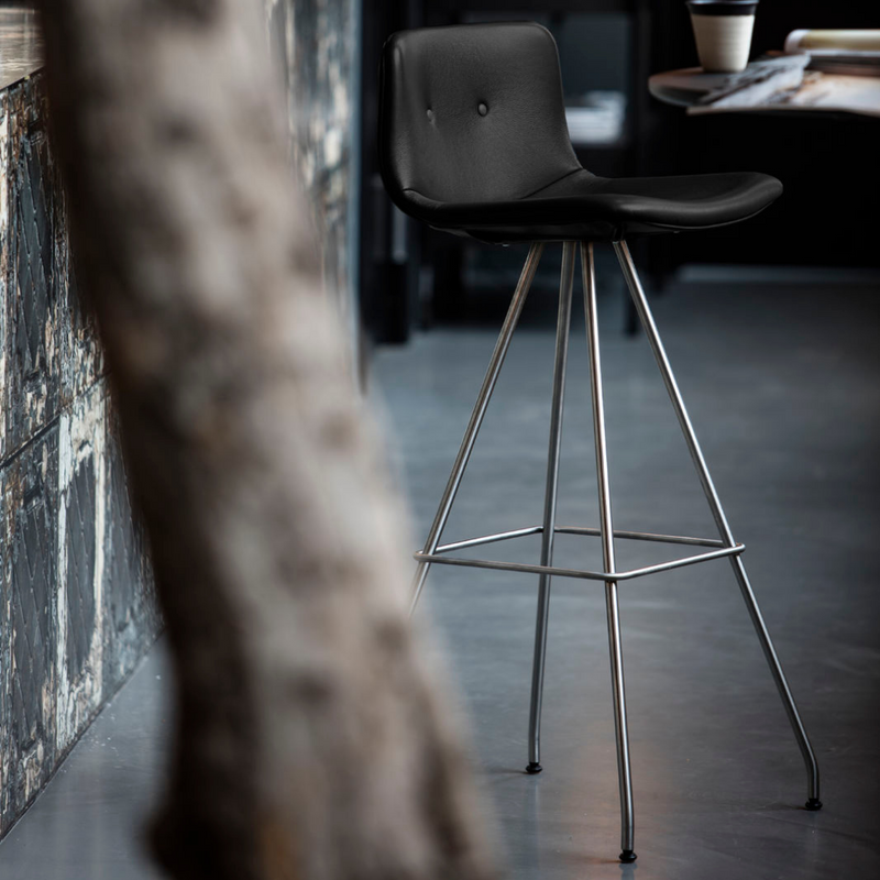 Bent Hansen Primum Bar stool - frame high black